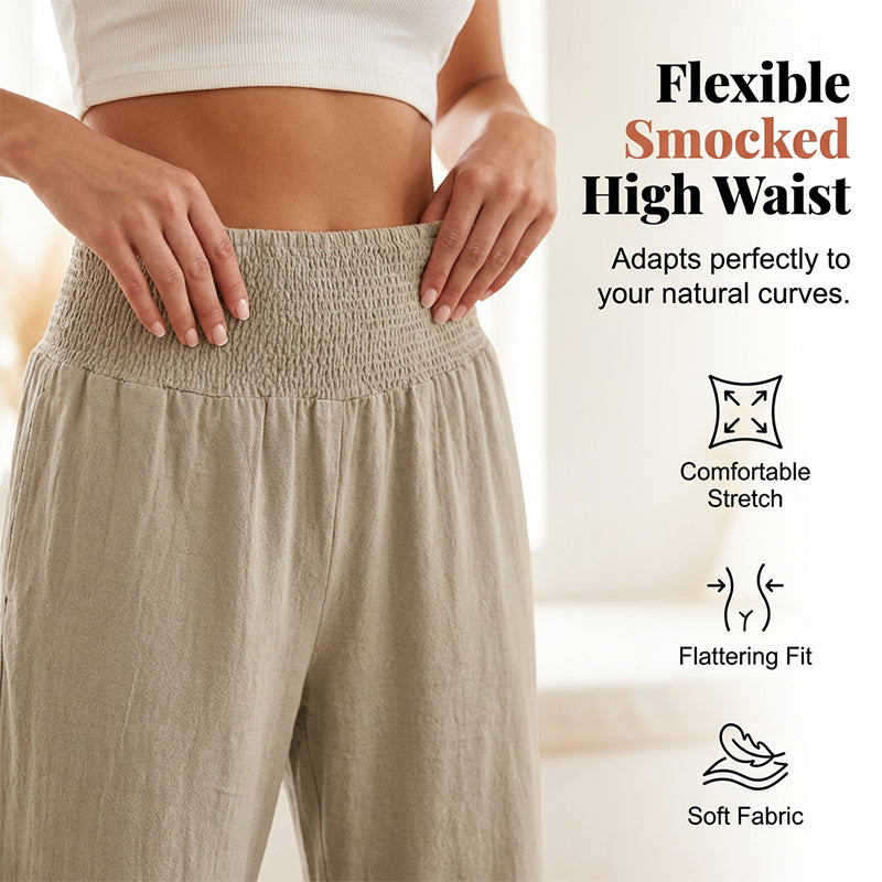 💥 HALF PRICE DEAL 🌸 Boho Style Damenhose mit Ruffle Trim 💃 weich, bequem & perfekt für entspannte Tage ✨