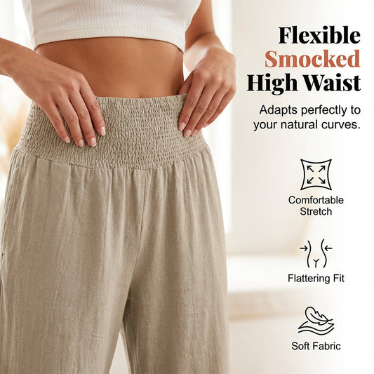 Gluschwein - 💥 HALF PRICE DEAL 🌸 Boho Style Damenhose mit Ruffle Trim 💃 weich, bequem & perfekt für entspannte Tage ✨