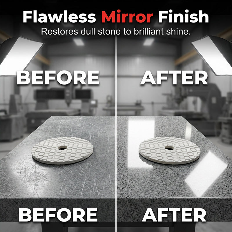 Diamond Dry Polishing Pads for Granite Marble Stone