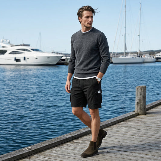 Gluschwein - 🔥Die beliebtesten Shorts 2026 -👖 Lässige Sommer-Cargoshorts für Herren