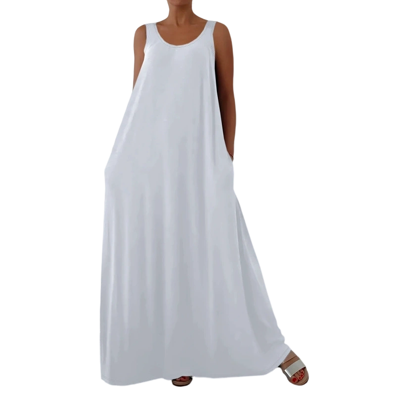 Gluschwein - 🌼2026 Neue Kollektion🌼 Damen Ärmelloses Lässiges Maxikleid 💃