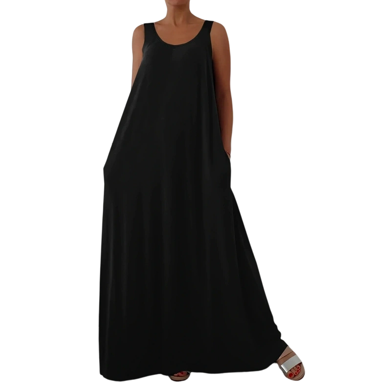 Gluschwein - 🌼2026 Neue Kollektion🌼 Damen Ärmelloses Lässiges Maxikleid 💃