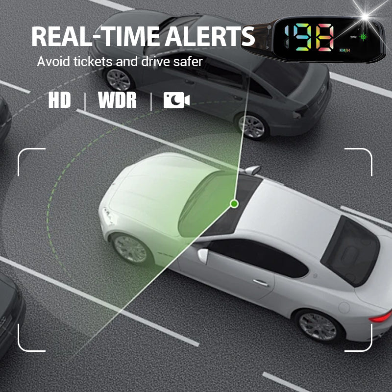🔥Solange der Vorrat reicht 40 % Rabatt!🚗Solarbetriebener Auto-HUD-Tachometer