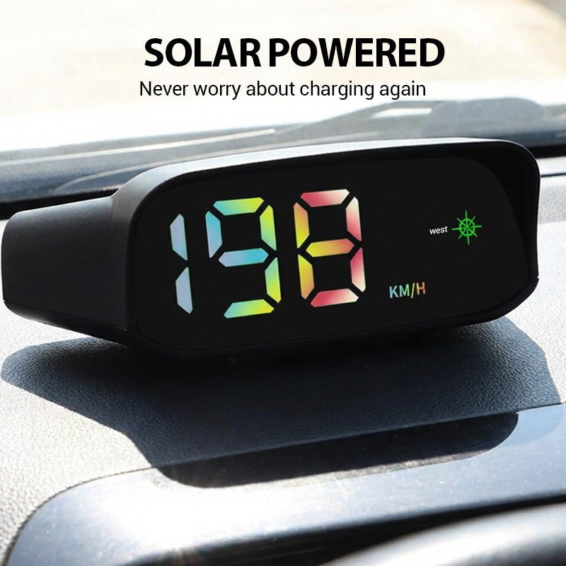 🔥Solange der Vorrat reicht 40 % Rabatt!🚗Solarbetriebener Auto-HUD-Tachometer