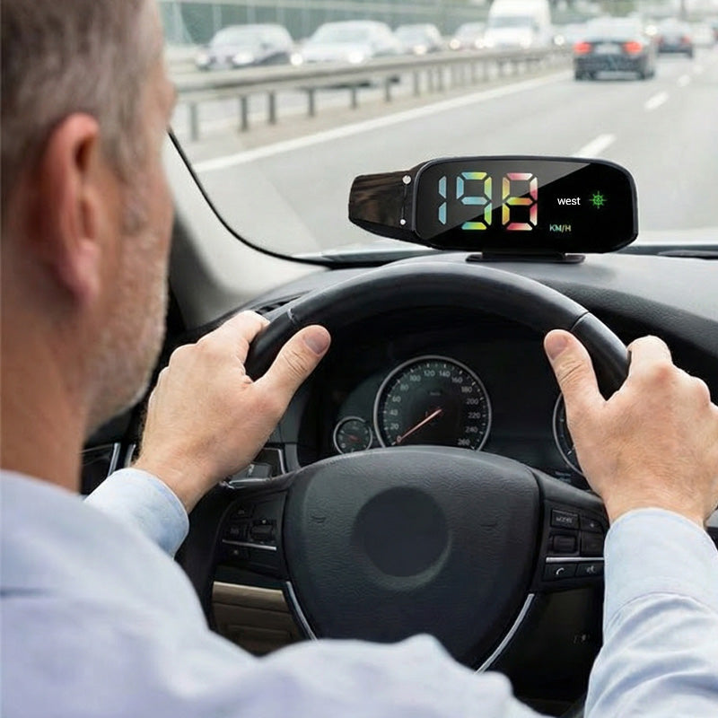 🔥Solange der Vorrat reicht 40 % Rabatt!🚗Solarbetriebener Auto-HUD-Tachometer