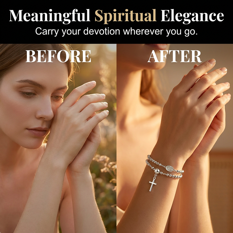 Gluschwein - 🌷💝Muttertag Bestseller 🎁💐49% Rabatt!! 🥳💞Modisches Gebetsperlenarmband