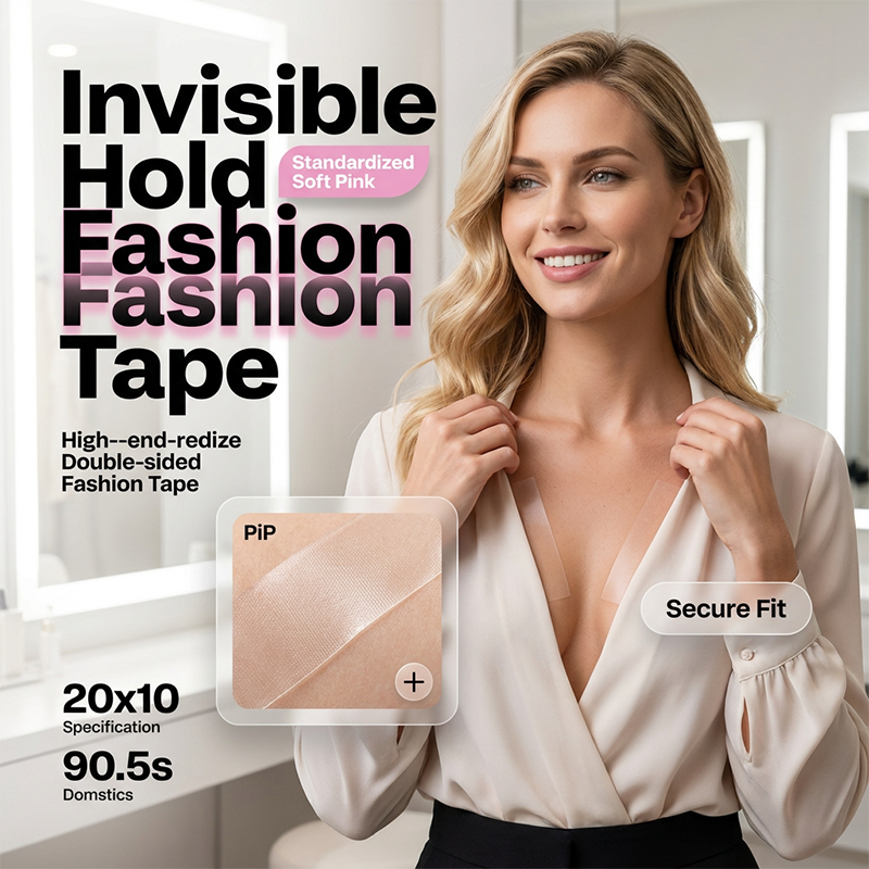 📏 50% RABATT! 👕 Doppelseitiges unsichtbares Körper- & Kleidungsklebeband – Hautfreundlich, zuverlässiger Halt & unsichtbar für jedes Outfit ✨