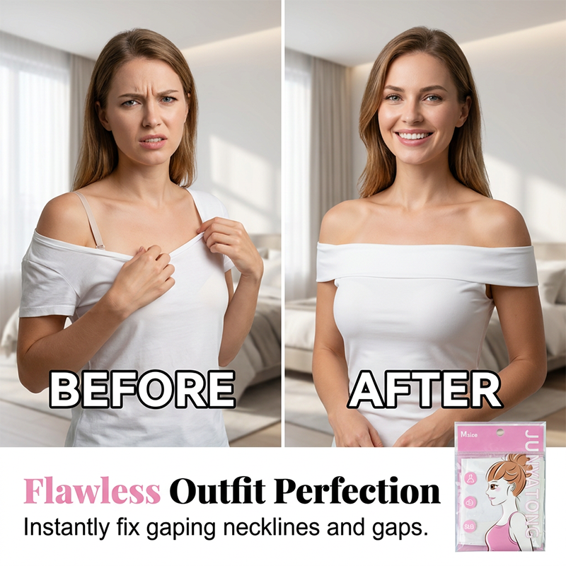 📏 50% RABATT! 👕 Doppelseitiges unsichtbares Körper- & Kleidungsklebeband – Hautfreundlich, zuverlässiger Halt & unsichtbar für jedes Outfit ✨
