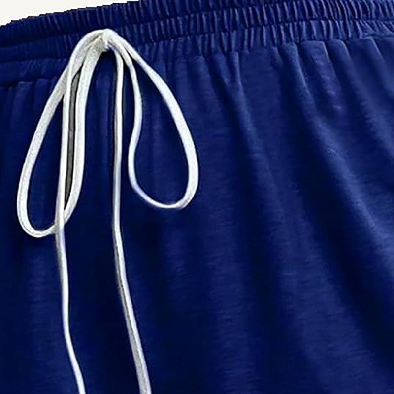 📢📢50% RABATT !! ⏰ Damen-Caprihose mit Kordelzug und Taschen