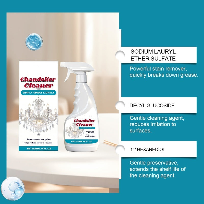 ✨ Reinigungsspray für Kronleuchter – ohne Abwischen – 50 % Rabatt!