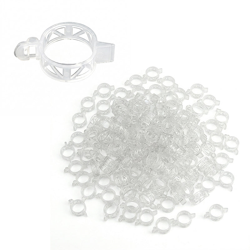 Gluschwein - 🍅100er-Set Pflanzenclips – Quick-Lock für verschiedene Pflanzen | Wetterfest, atmungsaktiv & wiederverwendbar!