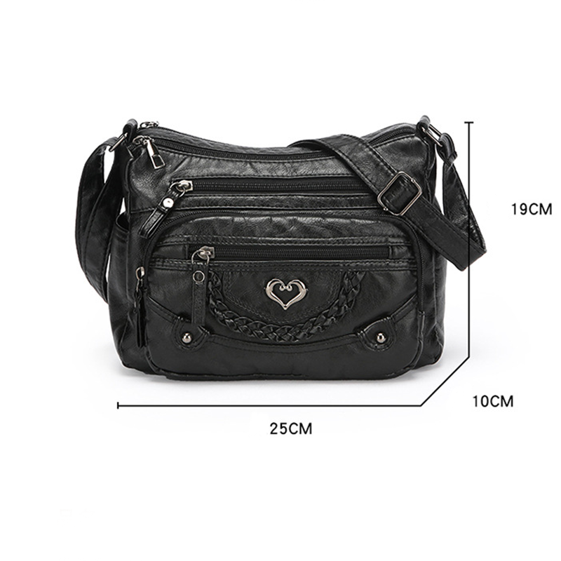 👜🔥 50% RABATT ✨ Damen Crossbody-Tasche aus weichem PU-Leder – leicht, praktisch & vielseitig für Alltag & Reisen 💼💫