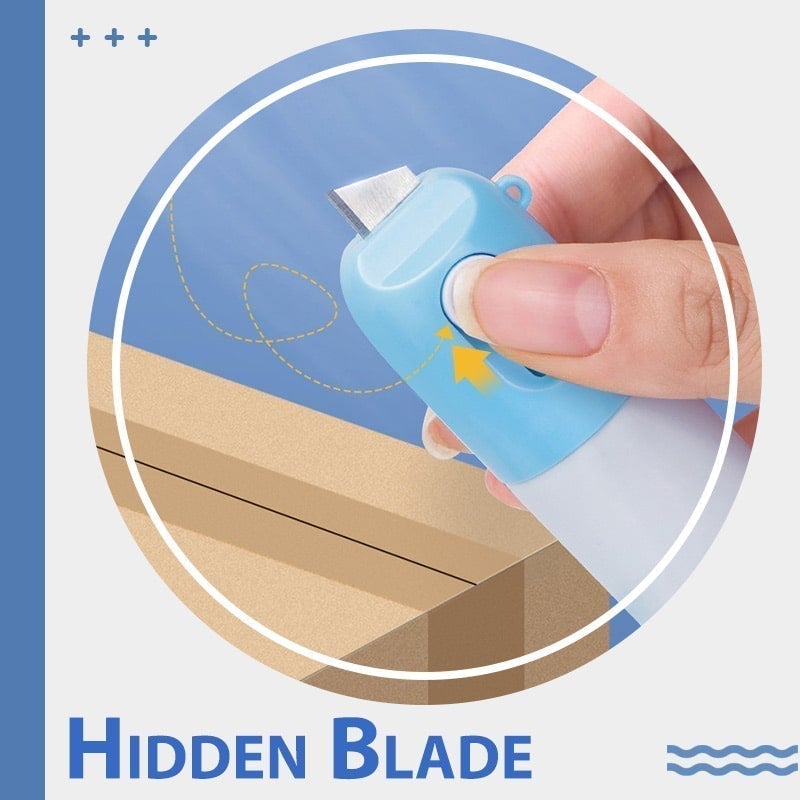 🎁Gönn dir was, beschenke andere 🔪 ✨ Thermopapier-Korrekturflüssigkeit mit Auspackmesser – 2-in-1 ✨