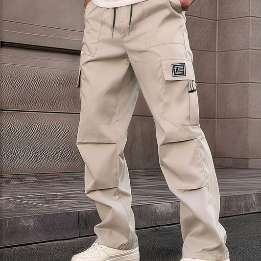 Gluschwein - Multi-Pocket Straight-Leg Cargo Pants for Men