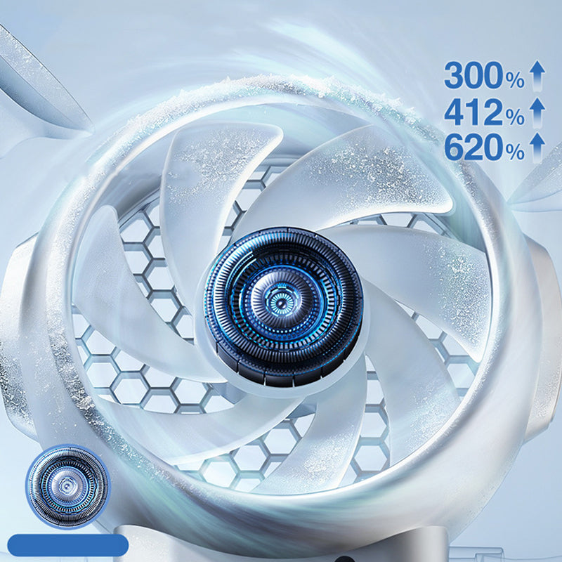 🤖 50% RABATT! 🔥 Multifunktionaler Roboter-Ventilator mit Saugnäpfen – Leise, flexibel & perfekt für Küche, Couchtisch oder Reisen – für stabile Kühlung überall 💨