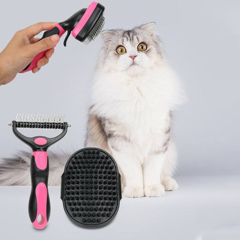 Gluschwein - 3-in-1-Pflegeset für Hunde und Katzen