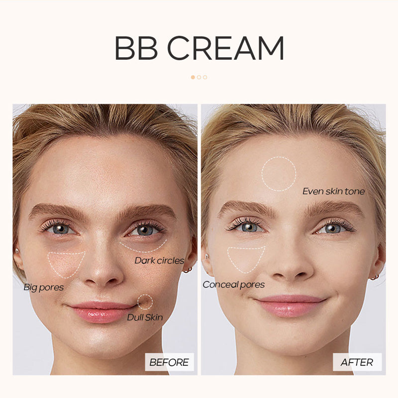 Gluschwein - Tragbare feuchtigkeitsspendende und deckende BB-Creme