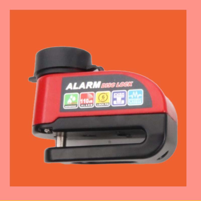 🔐 50% RABATT! 🏍️ 110 dB Alarm-Scheibenbremsschloss – Schwere Ausführung & wasserdicht – Bewegungssensor, Diebstahlschutz & inklusive Reservebatterien – Perfekt für Motorrad, Roller & E-Scooter 🔒