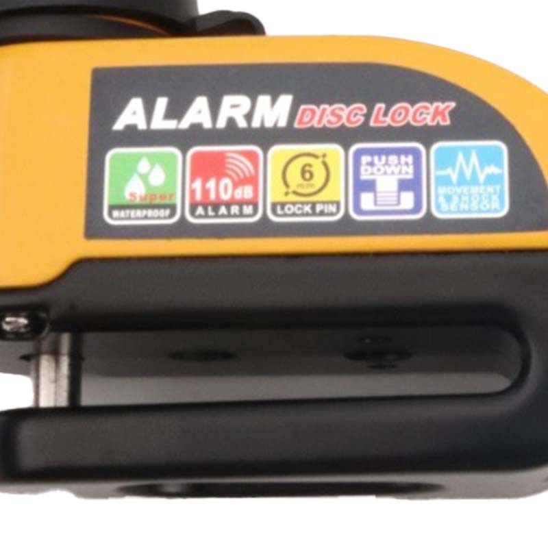 🔐 50% RABATT! 🏍️ 110 dB Alarm-Scheibenbremsschloss – Schwere Ausführung & wasserdicht – Bewegungssensor, Diebstahlschutz & inklusive Reservebatterien – Perfekt für Motorrad, Roller & E-Scooter 🔒