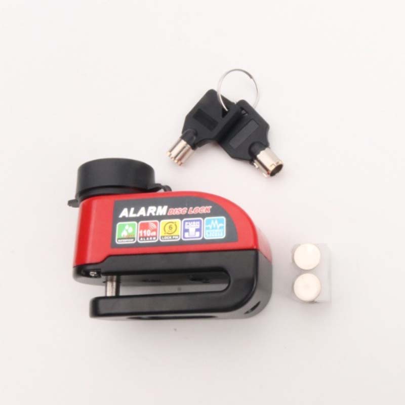 🔐 50% RABATT! 🏍️ 110 dB Alarm-Scheibenbremsschloss – Schwere Ausführung & wasserdicht – Bewegungssensor, Diebstahlschutz & inklusive Reservebatterien – Perfekt für Motorrad, Roller & E-Scooter 🔒