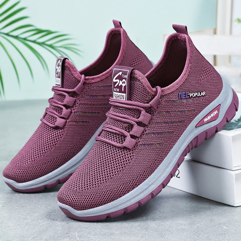 Atmungsaktive und bequeme Slip-on-Sneaker für Damen
