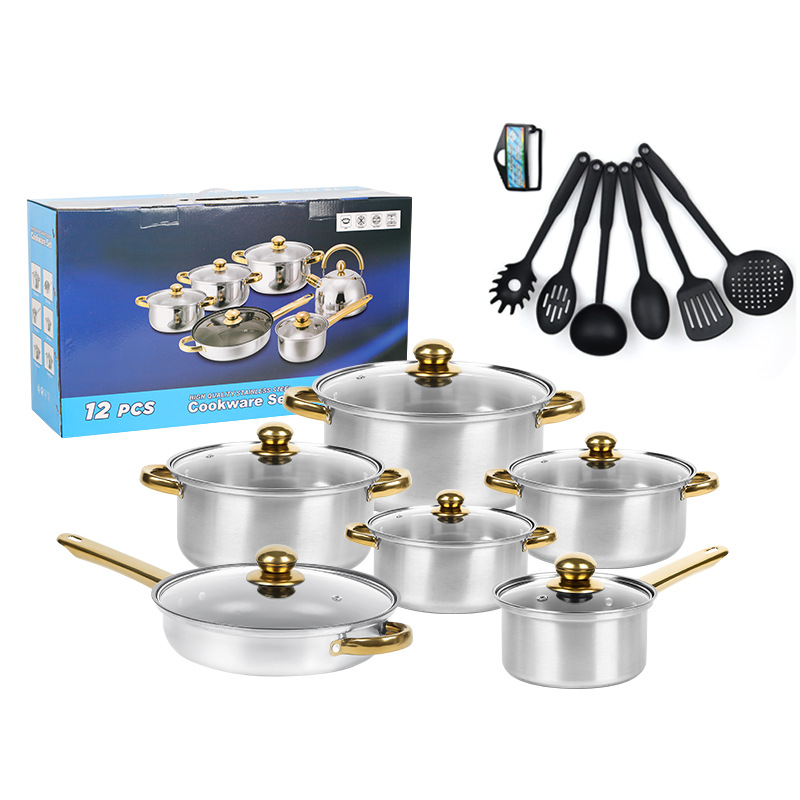 Gluschwein - Stainless Steel Non-Stick Cookware Set