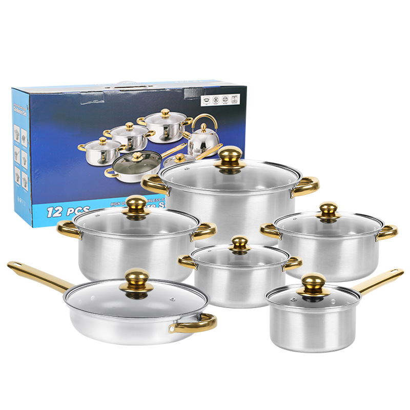 Gluschwein - Stainless Steel Non-Stick Cookware Set