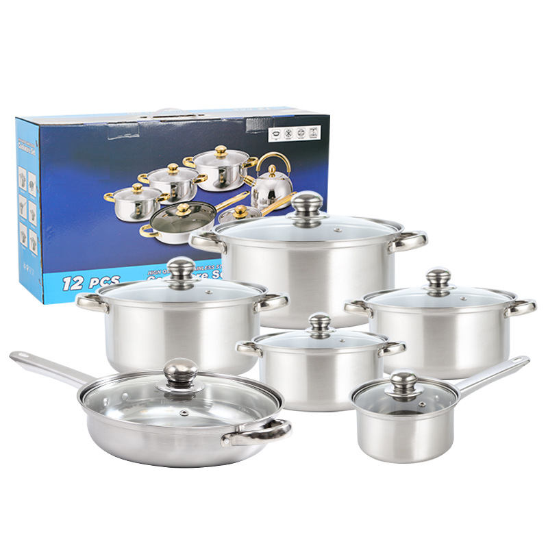 Gluschwein - Stainless Steel Non-Stick Cookware Set