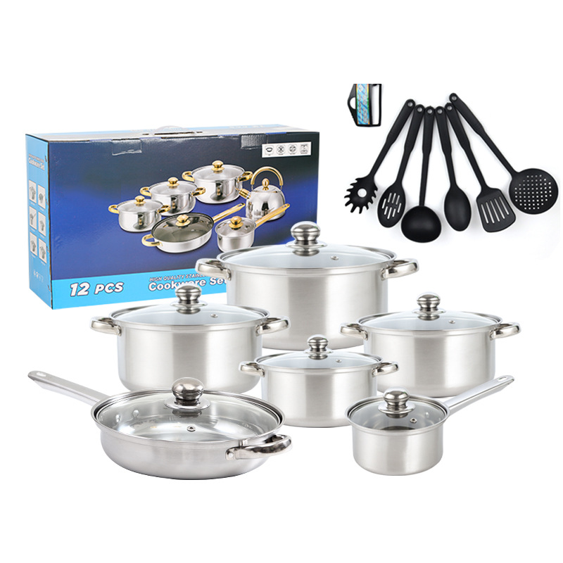 Gluschwein - Stainless Steel Non-Stick Cookware Set