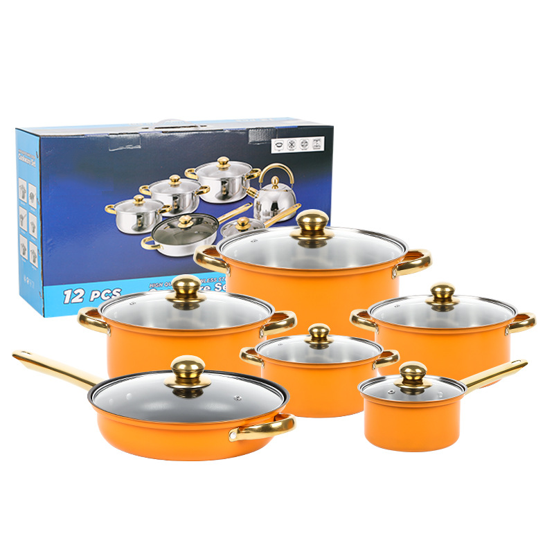 Gluschwein - Stainless Steel Non-Stick Cookware Set