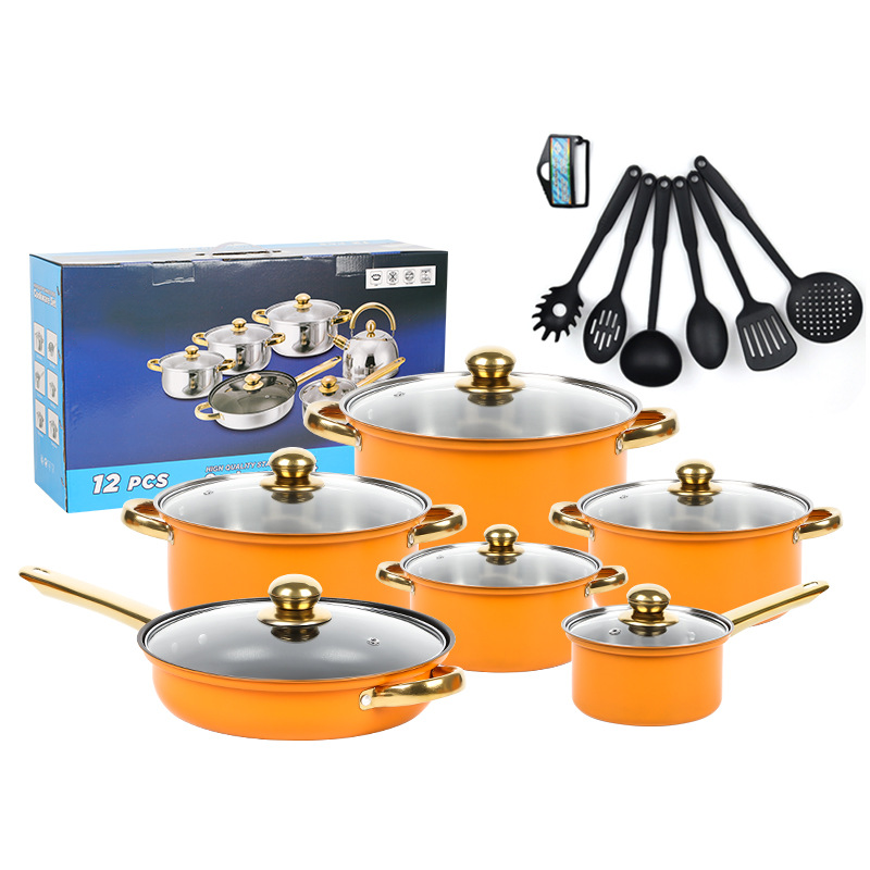 Gluschwein - Stainless Steel Non-Stick Cookware Set