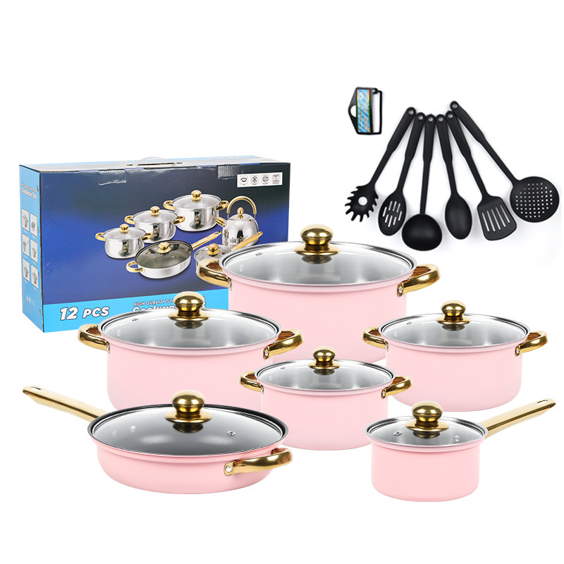 Gluschwein - Stainless Steel Non-Stick Cookware Set