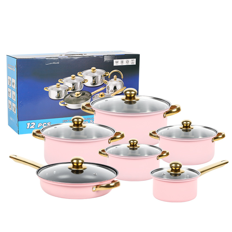 Gluschwein - Stainless Steel Non-Stick Cookware Set