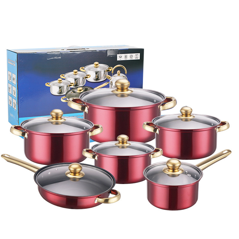 Gluschwein - Stainless Steel Non-Stick Cookware Set