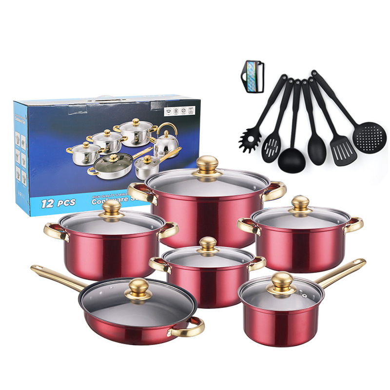 Gluschwein - Stainless Steel Non-Stick Cookware Set