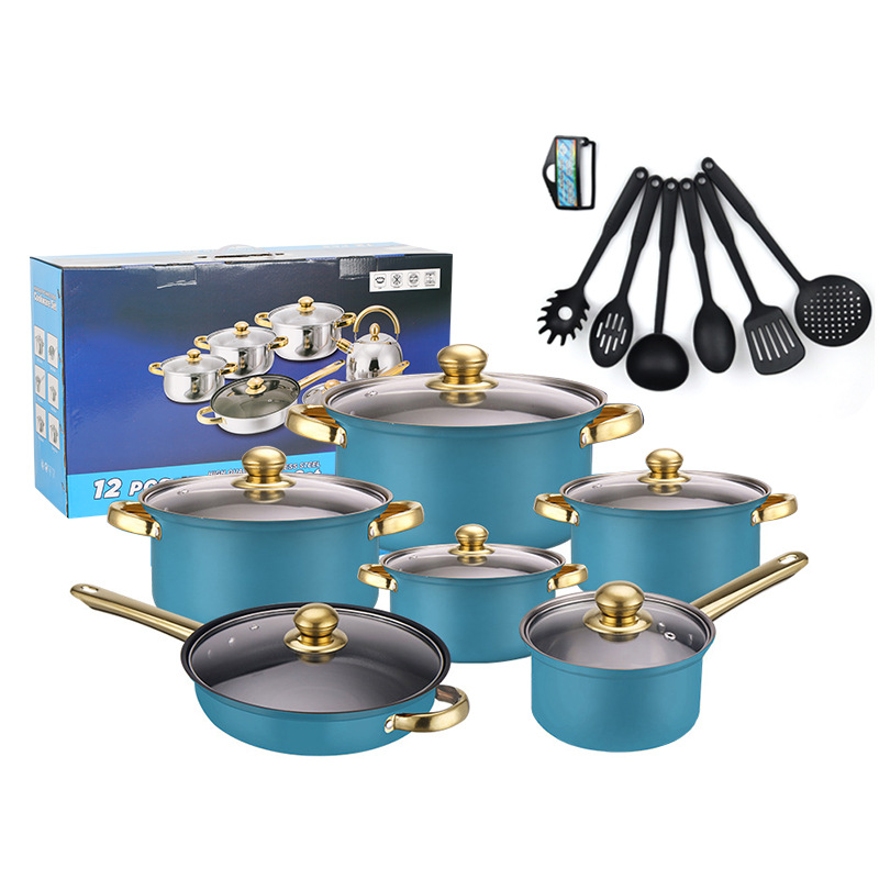 Gluschwein - Stainless Steel Non-Stick Cookware Set
