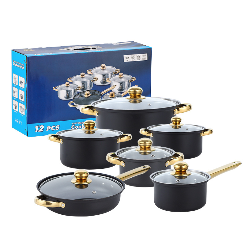 Gluschwein - Stainless Steel Non-Stick Cookware Set