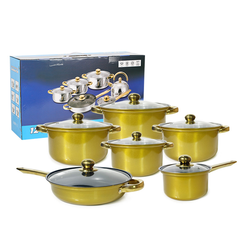 Gluschwein - Stainless Steel Non-Stick Cookware Set