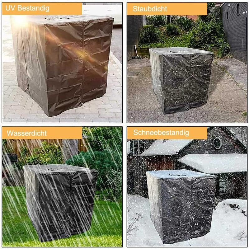 📢📢50 % Rabatt!! ⏰✨🔥Wasserdichte Schutzhülle für IBC-Behälter im Außenbereich
