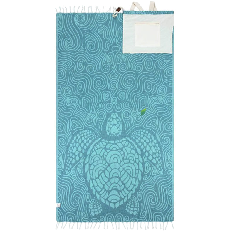 🌞Frühlingserwachen: 49% Rabatt!🏖 2-in-1 Strandtuch + Handtaschen-Set | 100 % Bio-Baumwolle, sandabweisendes Design