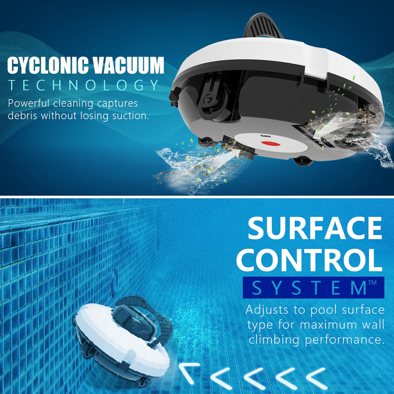 Gluschwein - 🤖🌊 Poolroboter mit starker Saugleistung – kabellos, intelligente Navigation, 1-Tasten-Start & leicht entleerbarer Filterkorb. 🔋🧹 50 % RABATT