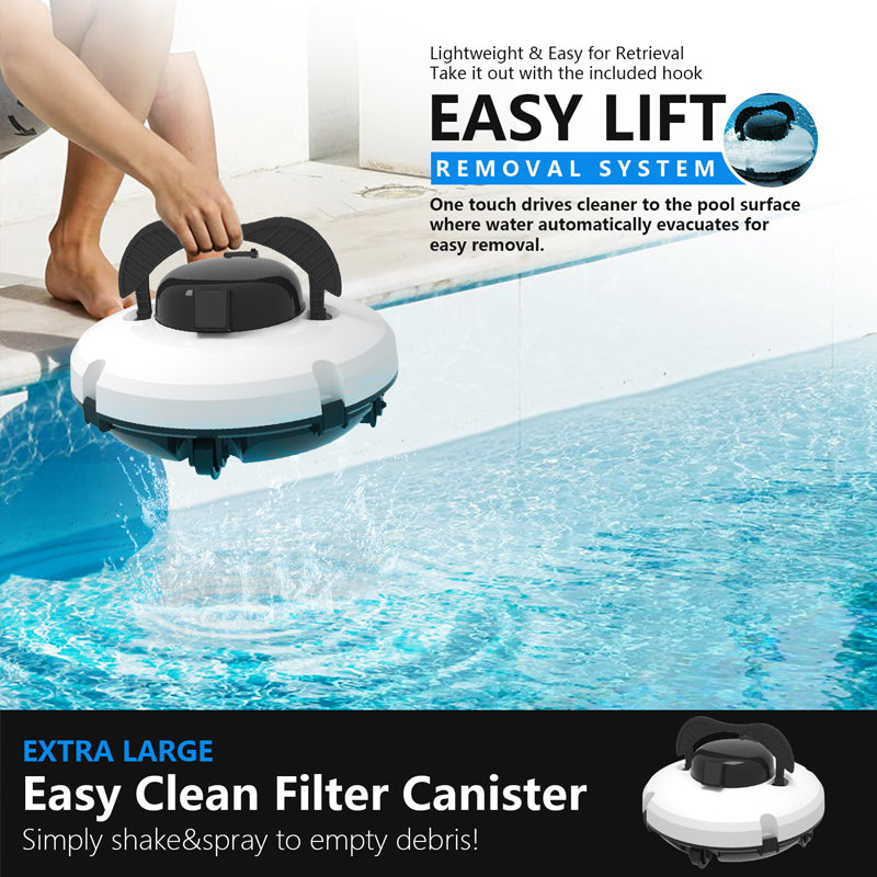 Gluschwein - 🤖🌊 Poolroboter mit starker Saugleistung – kabellos, intelligente Navigation, 1-Tasten-Start & leicht entleerbarer Filterkorb. 🔋🧹 50 % RABATT