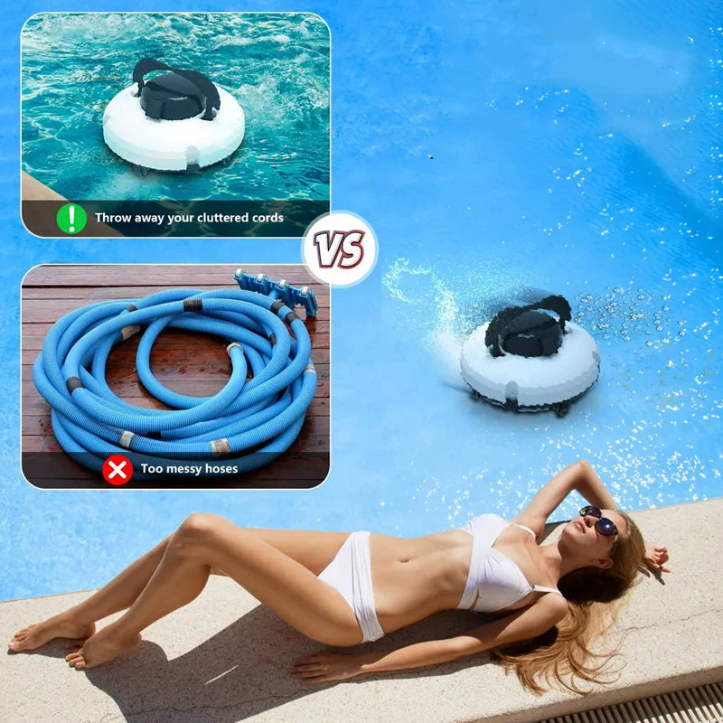 Gluschwein - 🤖🌊 Poolroboter mit starker Saugleistung – kabellos, intelligente Navigation, 1-Tasten-Start & leicht entleerbarer Filterkorb. 🔋🧹 50 % RABATT