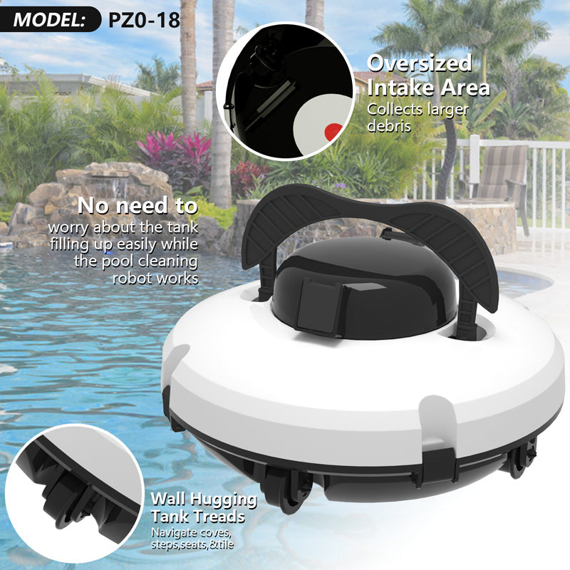 Gluschwein - 🤖🌊 Poolroboter mit starker Saugleistung – kabellos, intelligente Navigation, 1-Tasten-Start & leicht entleerbarer Filterkorb. 🔋🧹 50 % RABATT