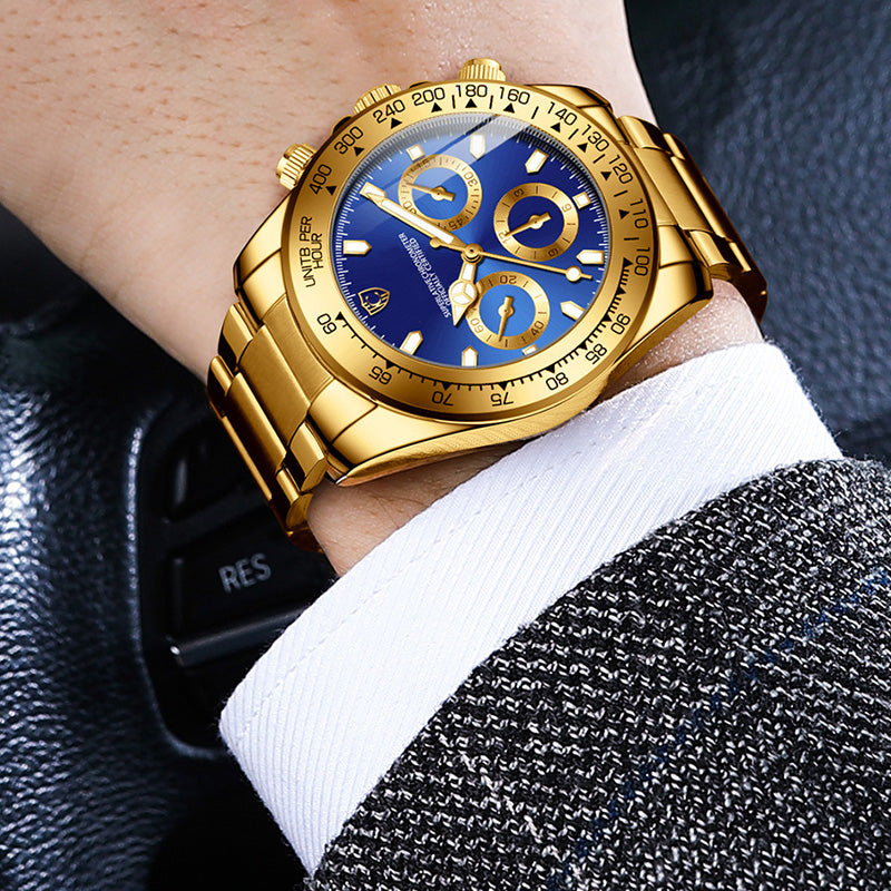 Gluschwein - 🔥50% Rabatt. Exklusive Herren-Quarzuhr: Zeitlose Eleganz für Business & Freizeit ⌚✨