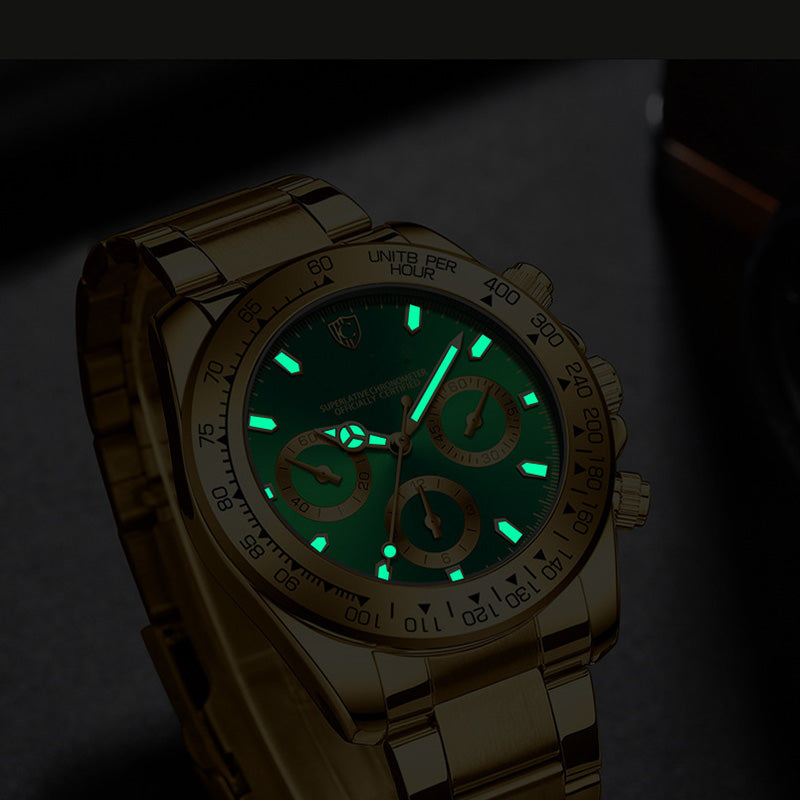 Gluschwein - 🔥50% Rabatt. Exklusive Herren-Quarzuhr: Zeitlose Eleganz für Business & Freizeit ⌚✨