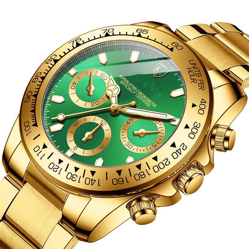 Gluschwein - 🔥50% Rabatt. Exklusive Herren-Quarzuhr: Zeitlose Eleganz für Business & Freizeit ⌚✨