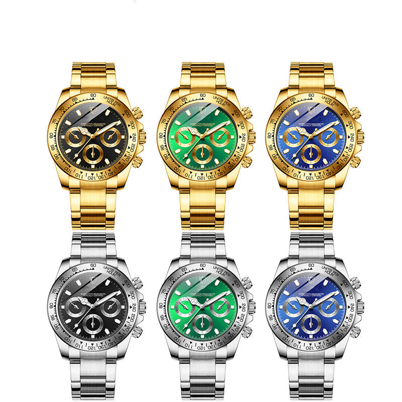 Gluschwein - 🔥50% Rabatt. Exklusive Herren-Quarzuhr: Zeitlose Eleganz für Business & Freizeit ⌚✨