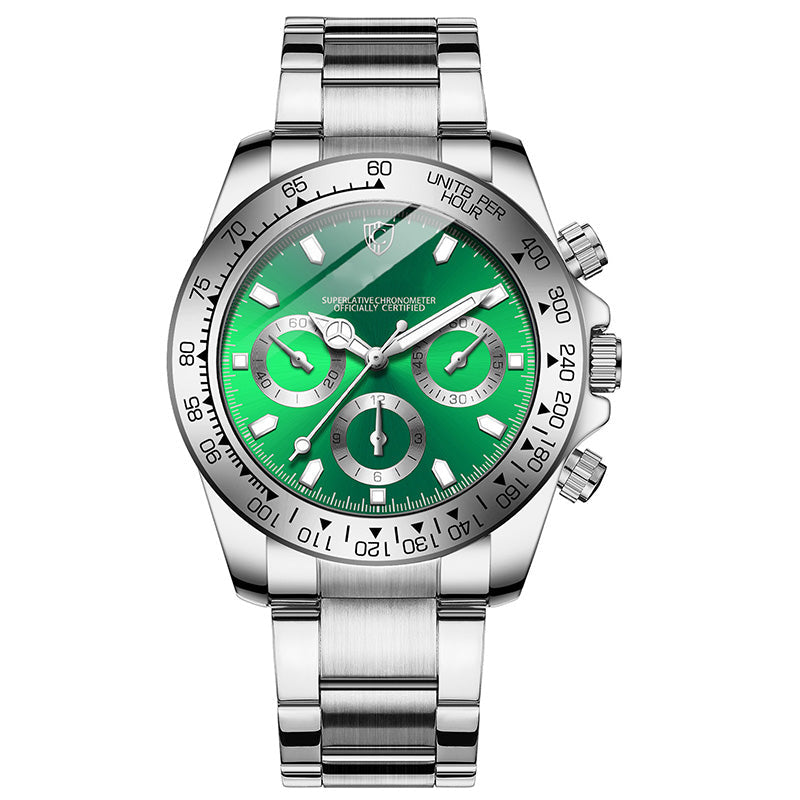 Gluschwein - 🔥50% Rabatt. Exklusive Herren-Quarzuhr: Zeitlose Eleganz für Business & Freizeit ⌚✨