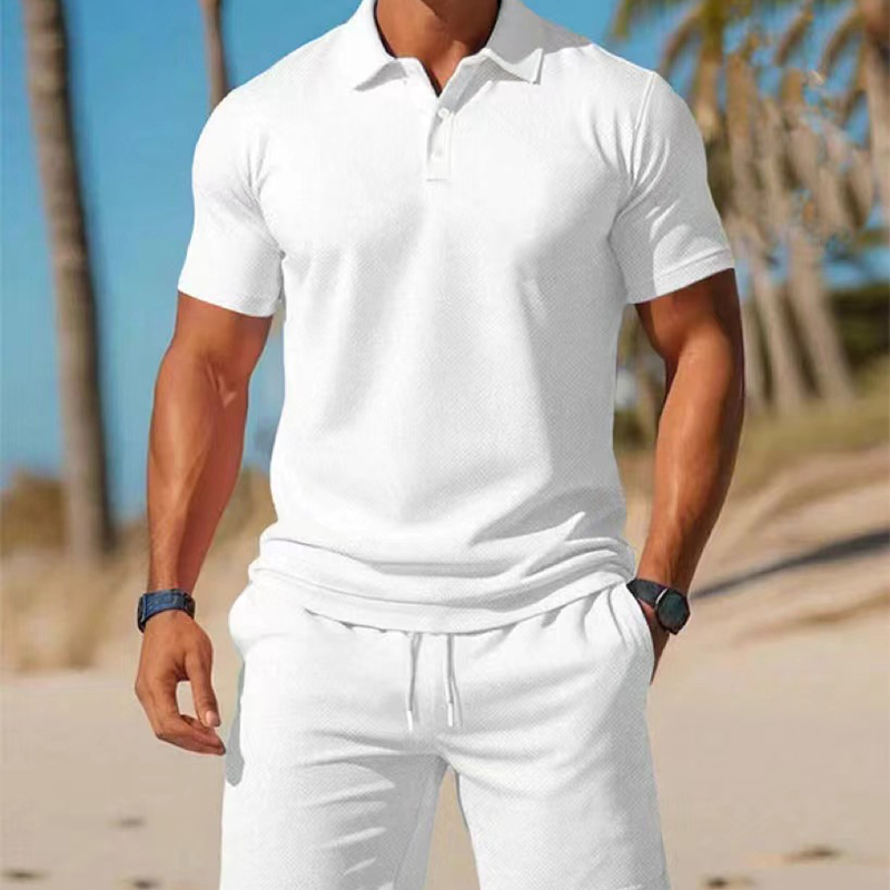 👕 LIMITED-TIME 50% RABATT! ✨ Herren Sommer-Set – Polo & Shorts, Leicht, Sportlich ✨
